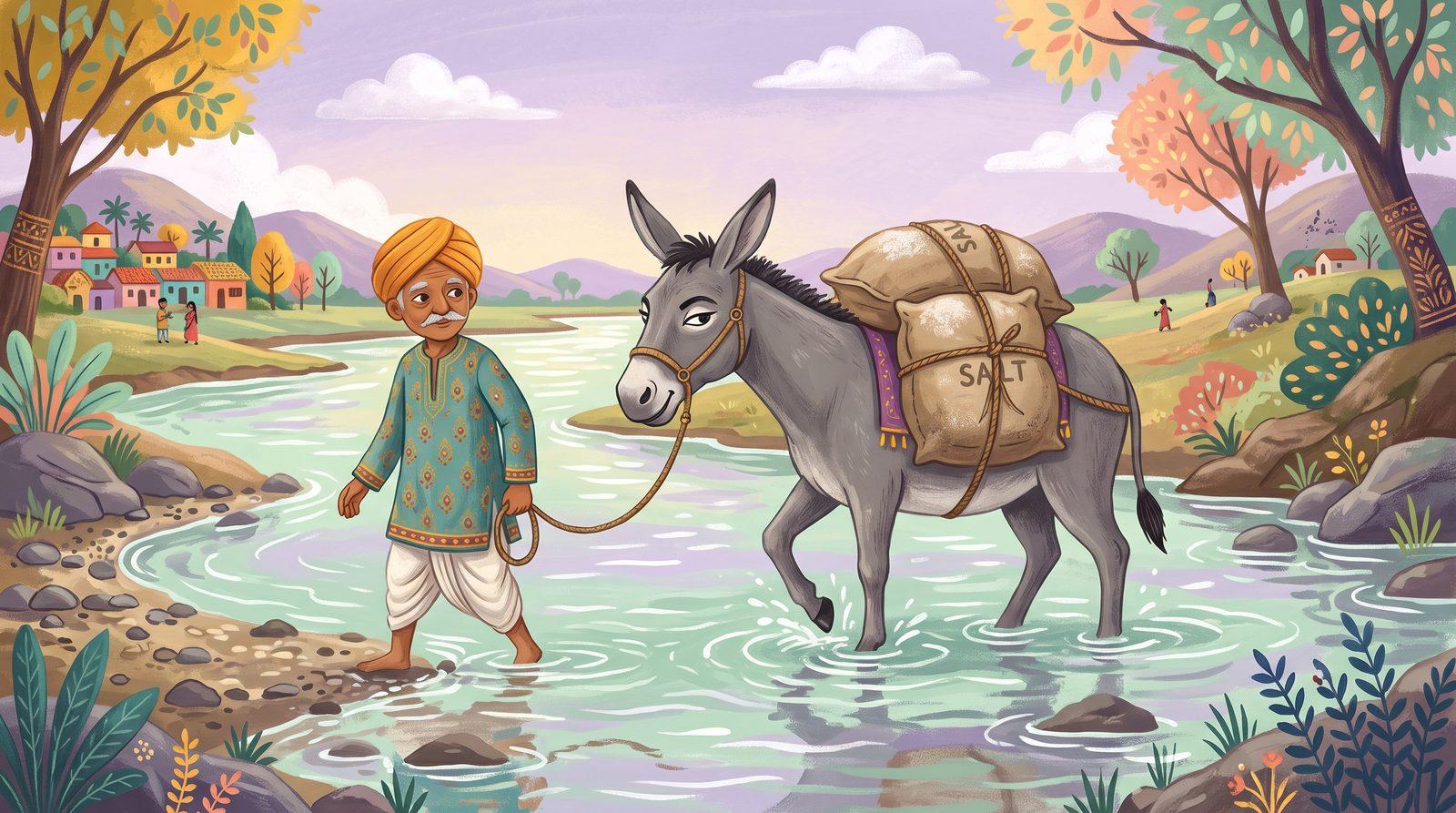 नमक वाला गधा